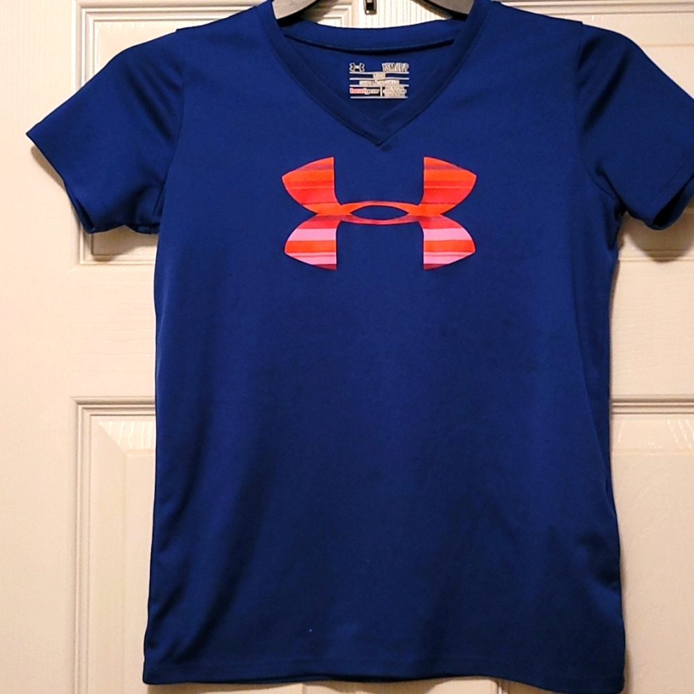 Under Armour girls tee shirt youth small